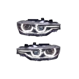 BMW V3 LCI TRIPLE DRL Headlights F30 F31 3 Series 2012-2019