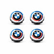 BMW 50TH Anniversary Floating Wheel Centre Cap Set