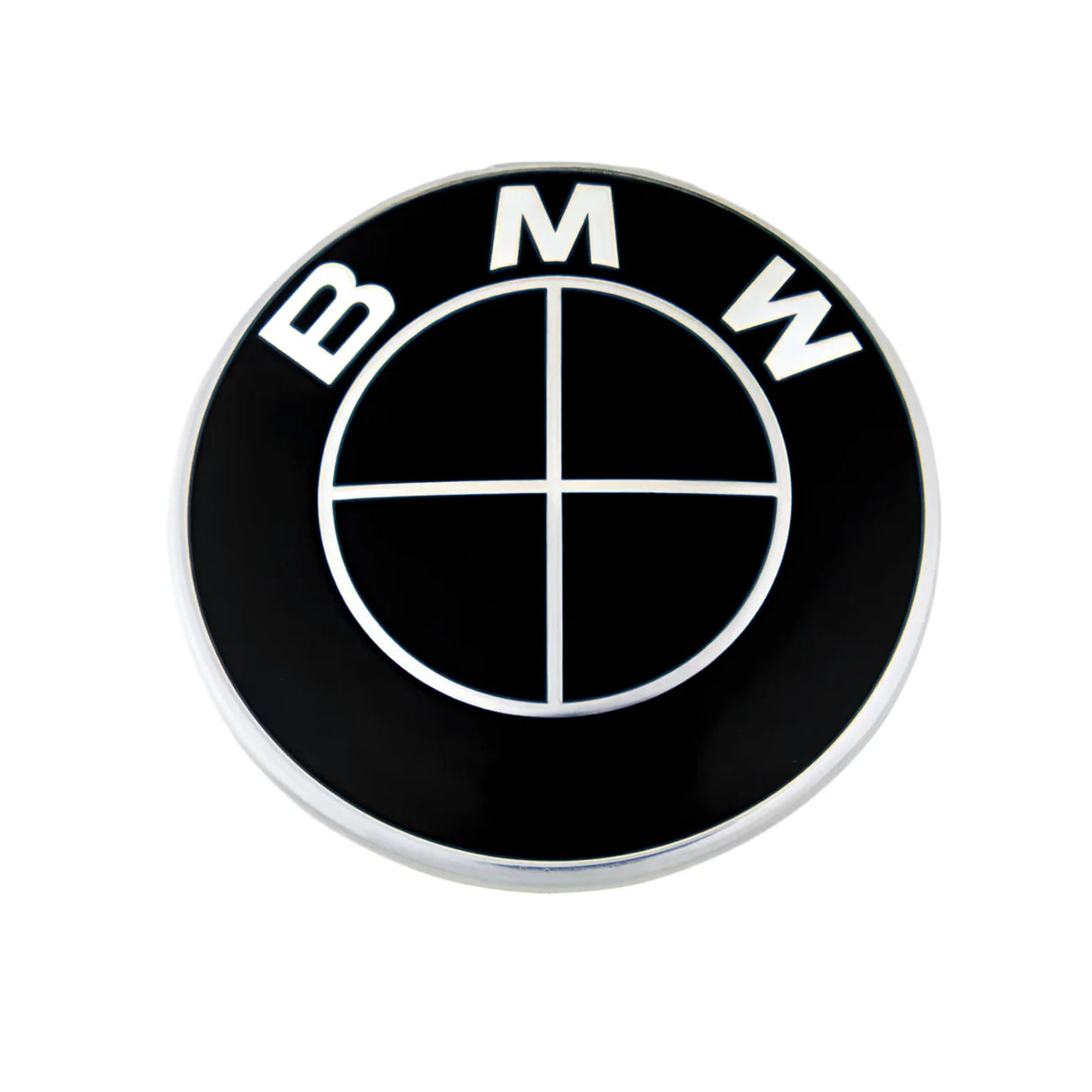 BMW Emblem Badge - Full Black