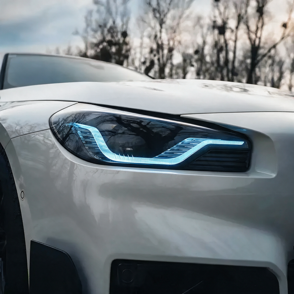BMW G87 M2 / G42 2 Series Icy Blue DRL Kit
