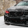 BMW F87 M2 F22 Red DRL Kit - snow shot