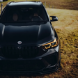 BMW X5M with amber DRL kit installed