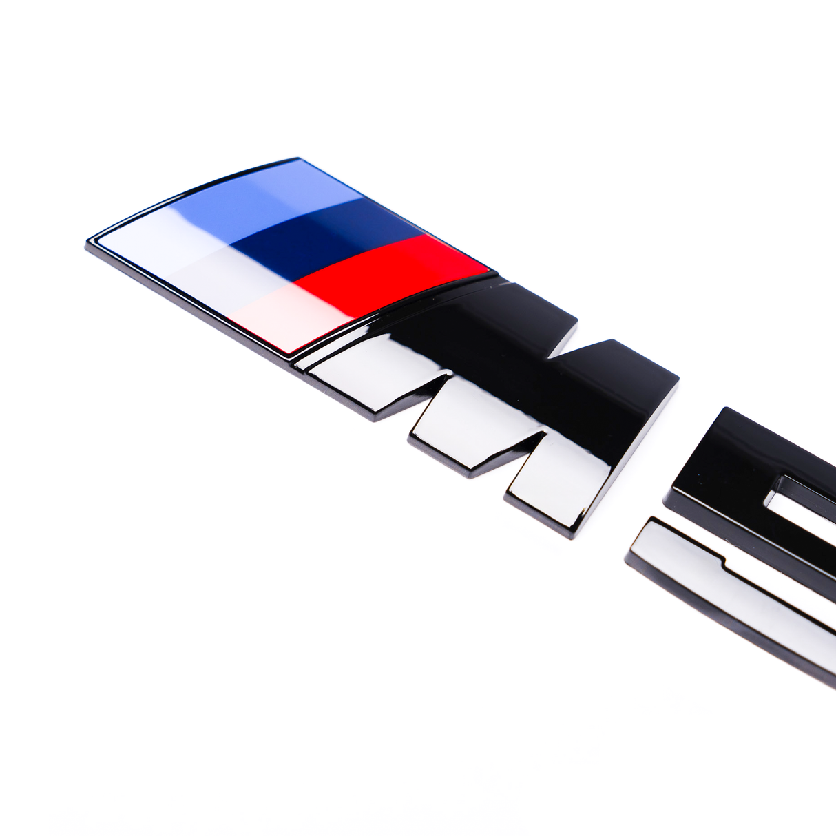 BMW Gloss Black Trunk Emblem F10 F90 G90 M5 2010+