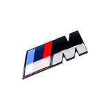 GLOSS BLACK BMW M FENDER BADGE SET