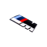 GLOSS BLACK BMW M FENDER BADGE SET