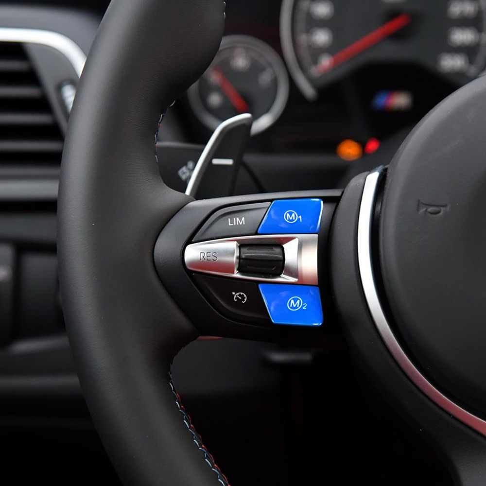 BMW Blue M1/m2 Steering Wheel Buttons M2 F87 / M3 F80 / M4 F82 / M5 F10 / M6 F06 F12 F13 / X5M F85 / X6M F86 2010-2021