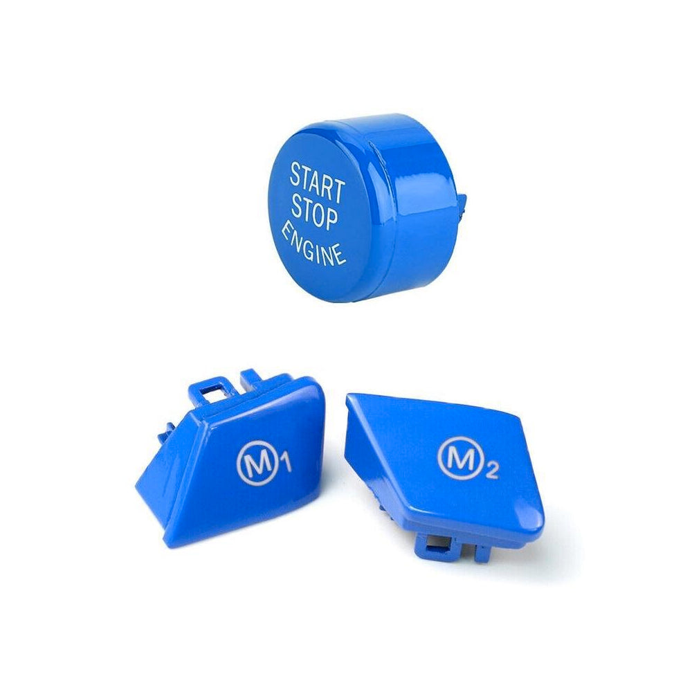 BMW Blue M1/m2 Steering Wheel Buttons M2 F87 / M3 F80 / M4 F82 / M5 F10 / M6 F06 F12 F13 / X5M F85 / X6M F86 2010-2021