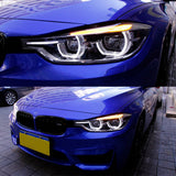 BMW V3 LCI TRIPLE DRL Headlights F30 F31 3 Series 2012-2019