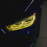 BMW F91 F92 F93 M8 / G14 G15 G16 8 Series CSL Yellow DRL Kit