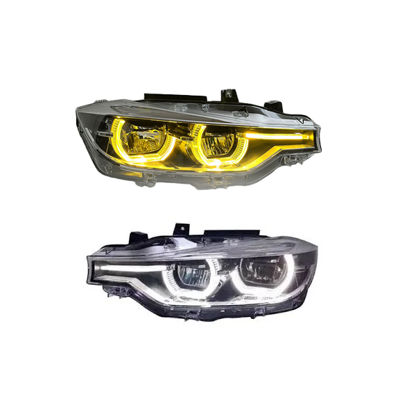 BMW V3 LCI TRIPLE DRL Headlights F30 F31 3 Series 2012-2019
