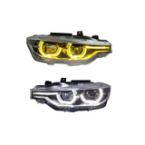 BMW V3 LCI TRIPLE DRL Headlights F30 F31 3 Series 2012-2019